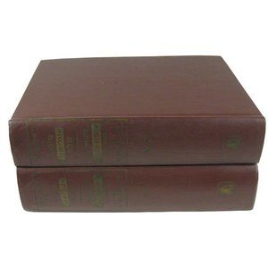 Complete English Hebrew Dictionary 2 Volume Set Alcalay Massada 1973 HC FAIR